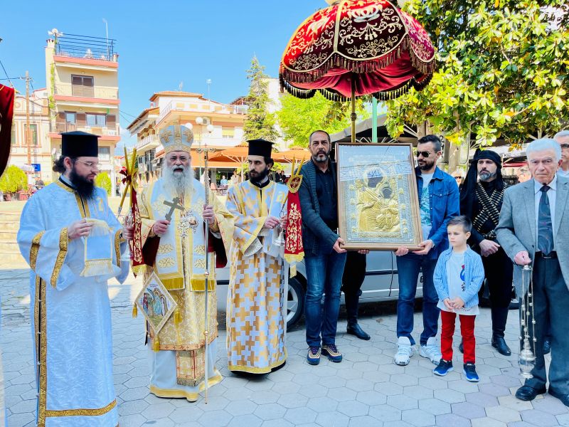 Εορτή της Παναγίας Πορταΐτισσας στην Ιερά  Μητρόπολη Δράμας.